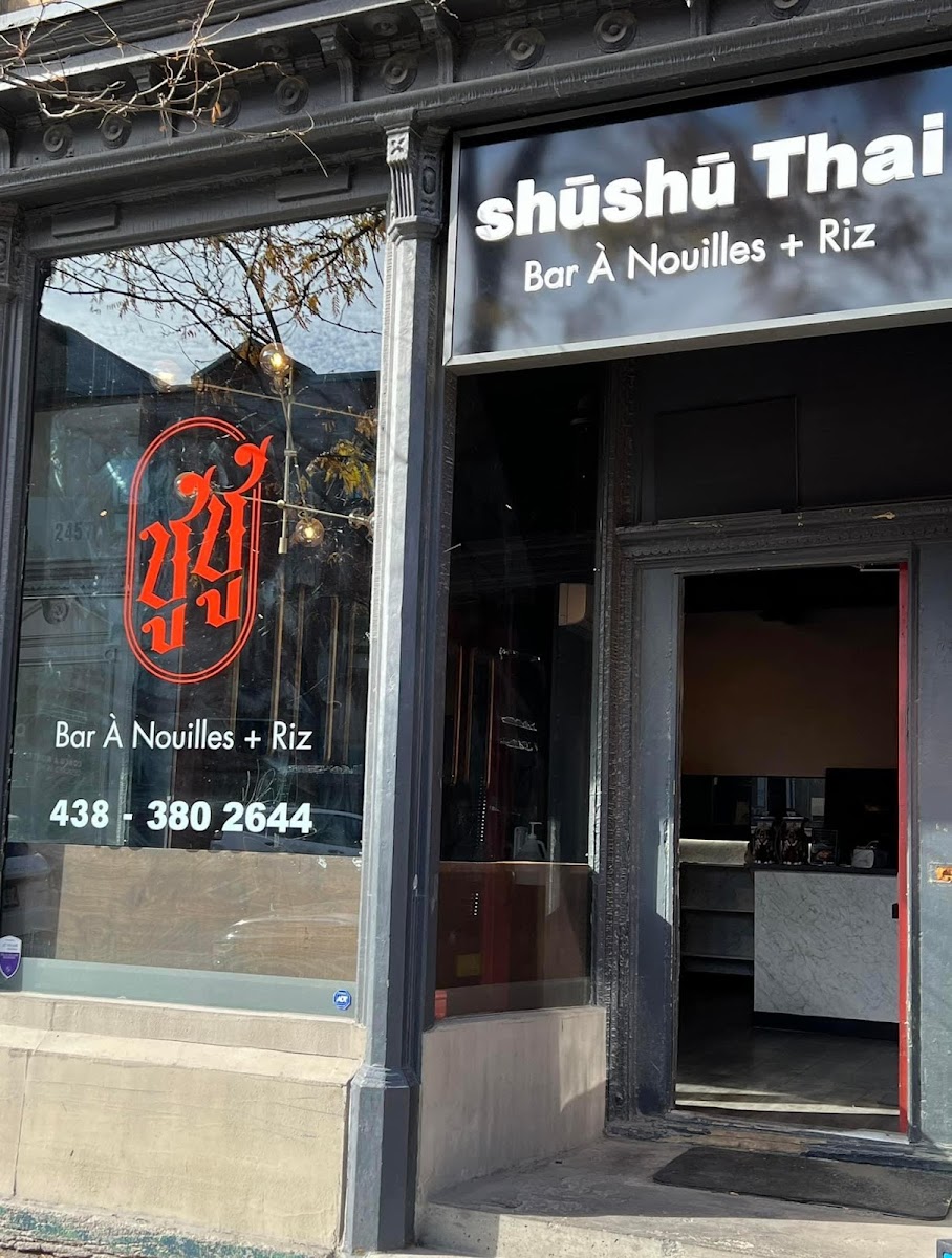 Shushu Thai Bar À Nouille + Riz